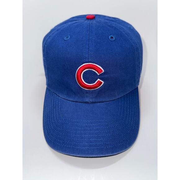 47 Brand Chicago Cubs Dad Hat NWT Strapback - Picture 1 of 6
